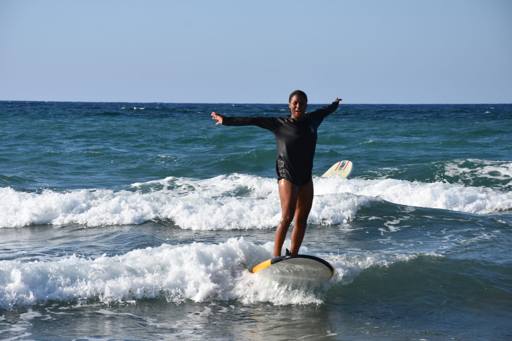 Surfing Crete at Stalos beach Surfing Crete